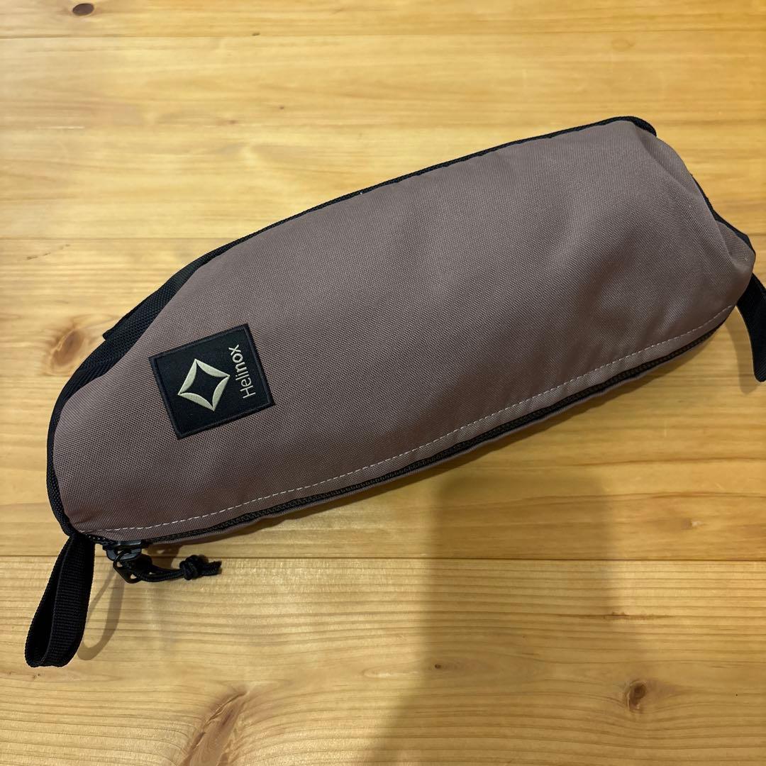 Helinox アウトドアチェア ブラウン　チェアワン