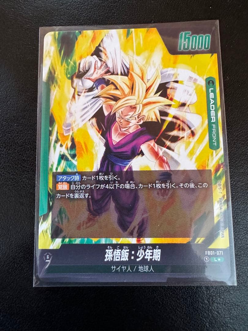 孫悟飯リーダーパラレル　　孫悟飯少年期sec