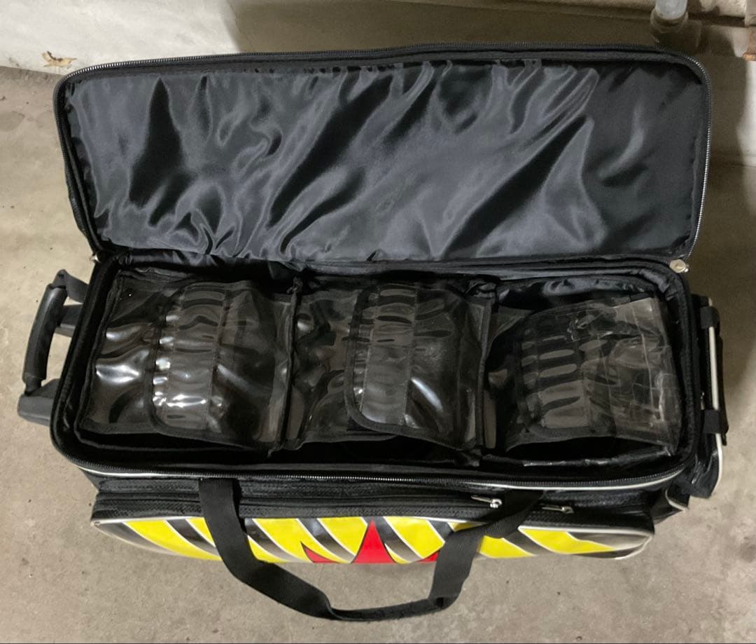 送料無料　ブランズウィック社オリジナル3ボールキャリアーバッグ(usedAA)