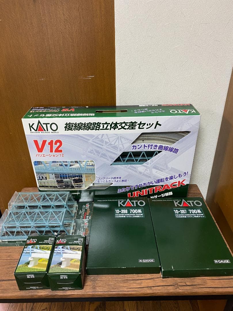 KATO Nゲージ V12　複線立体交差　700系　10-397　10-398