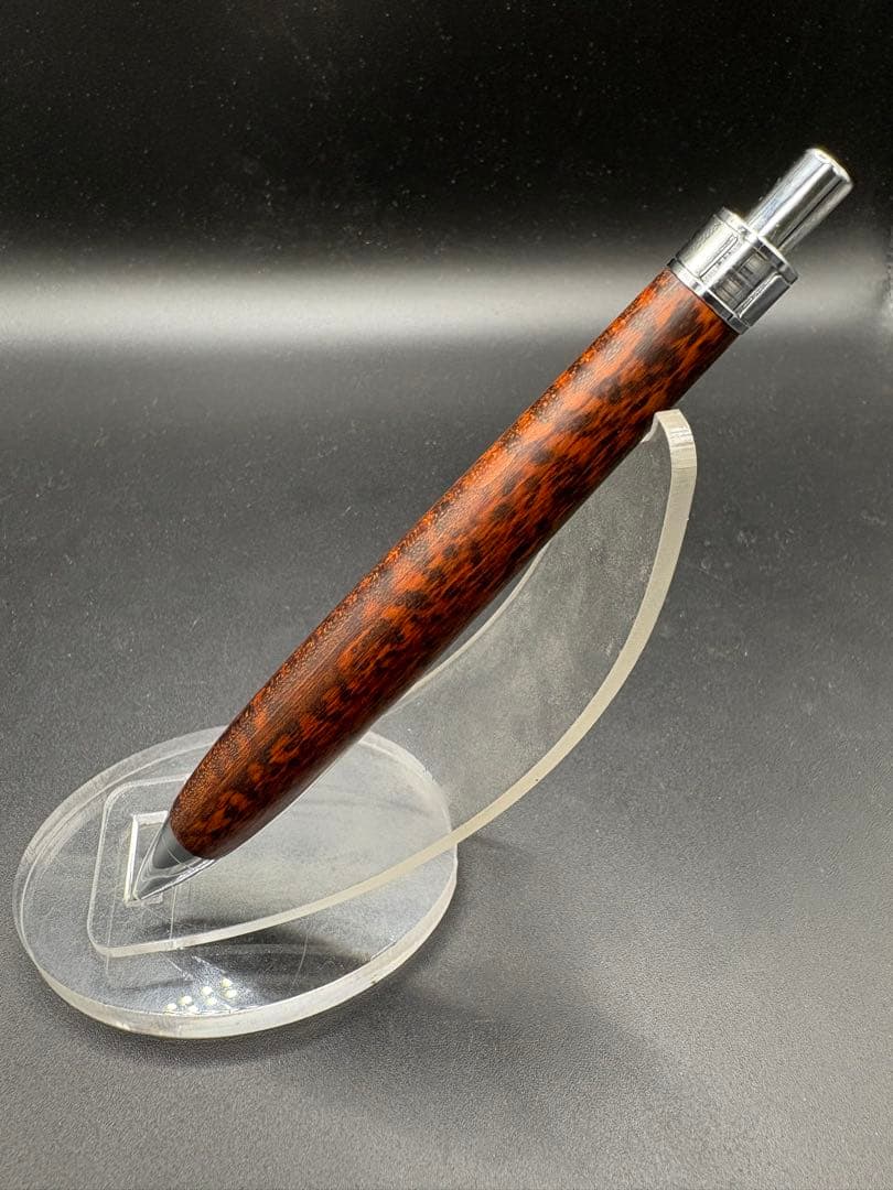 481特上　スネークウッド　木軸シャーペン　ボールペン