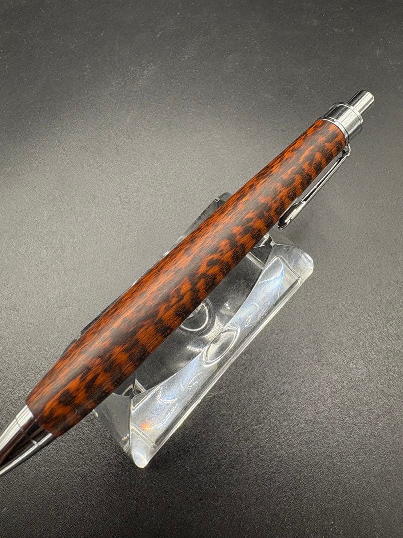 481特上　スネークウッド　木軸シャーペン　ボールペン