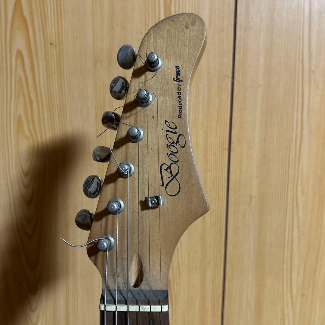 ブラック ストラトキャスタータイプ エレキギター