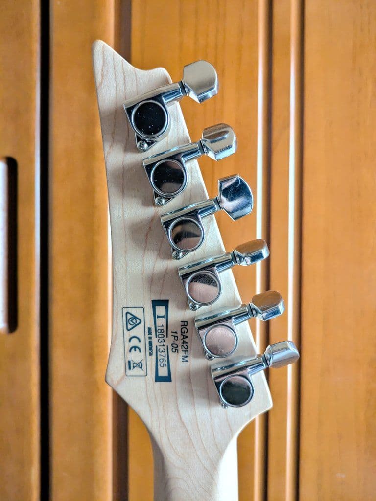 Ibanez RGA42FM TLF　EMGピックアップ搭載