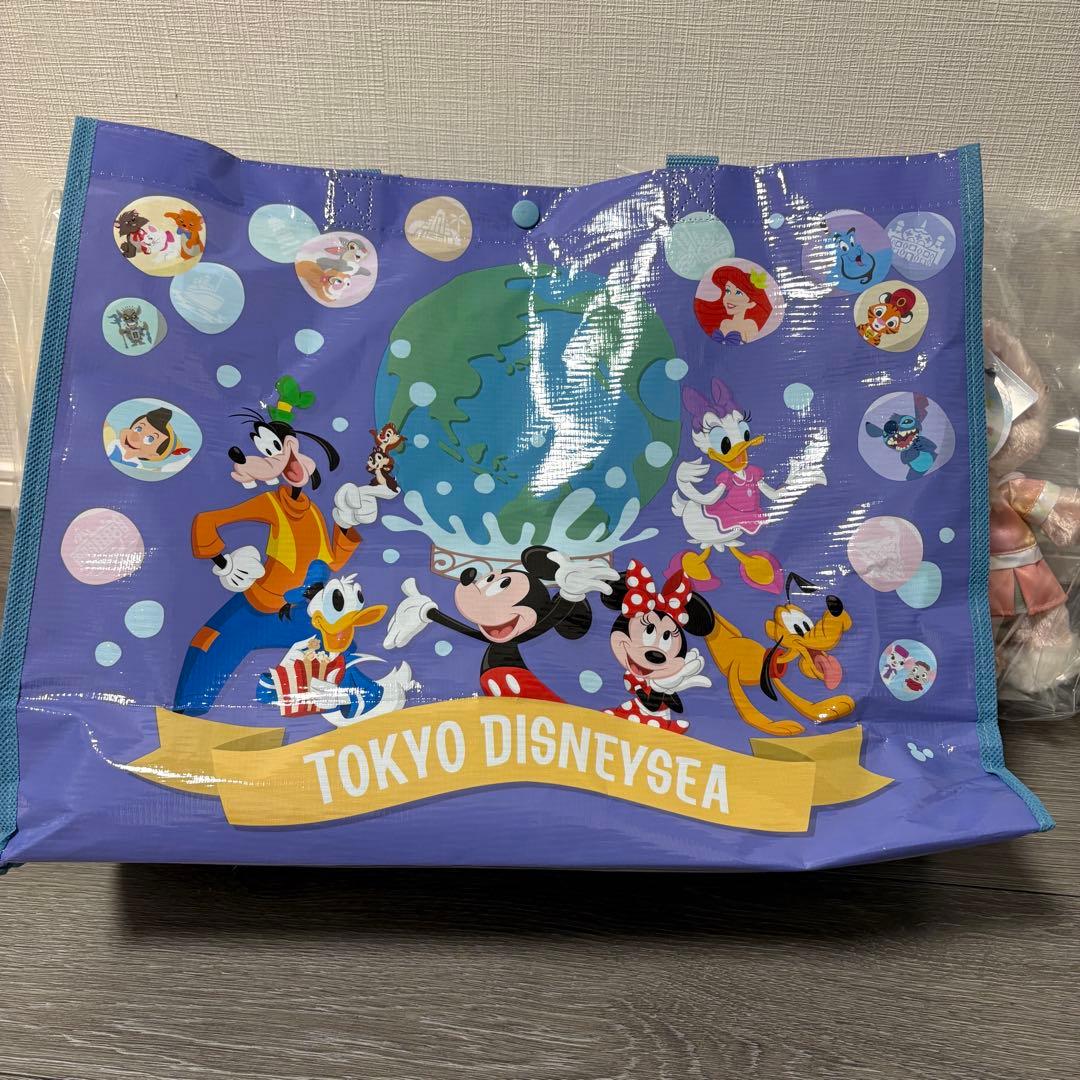 【新品未開封】カラフルハピネス　ダッフィー ポージープラッシー 20周年