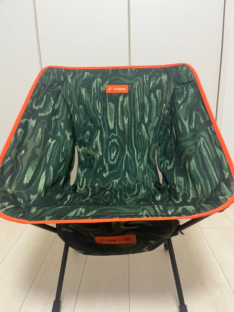 ヘリノックス　zara コラボ　チェアワン