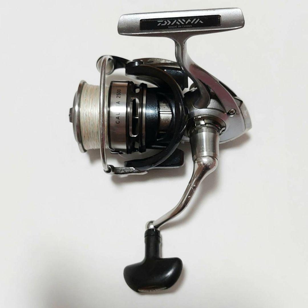DAIWA カルディア2500 PEとリーダー巻き付け済み