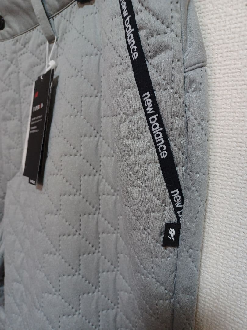 新品✰newbalancegolfキルティングゴルフウェア上下 蓄熱保温防風撥水