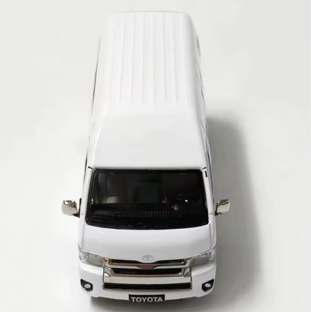 MASSDI 1/64 トヨタ ハイエース 2台セット H200 白 ホワイト