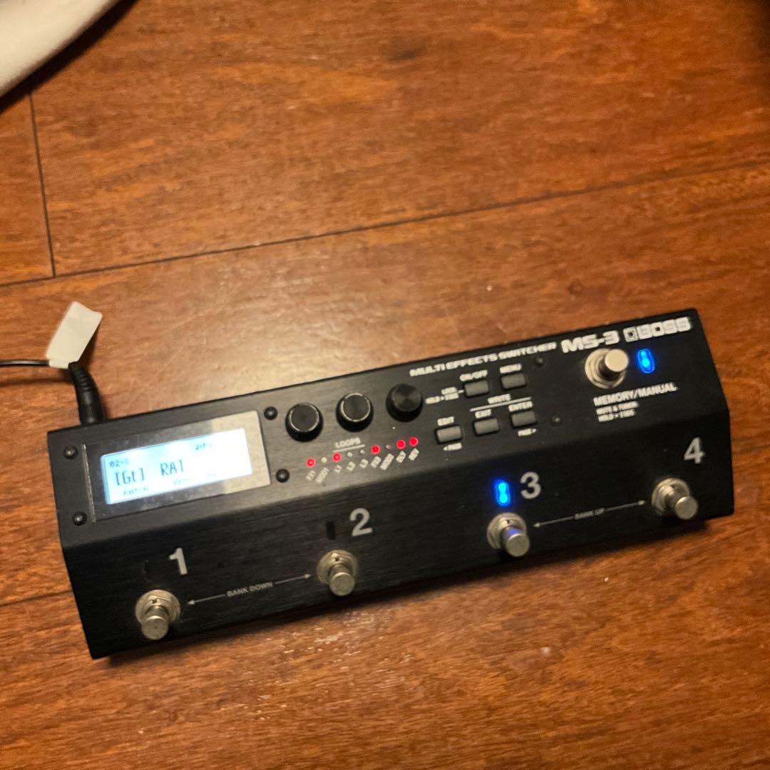BOSS MS-3 マルチエフェクター＆スイッチャー MIDI対応