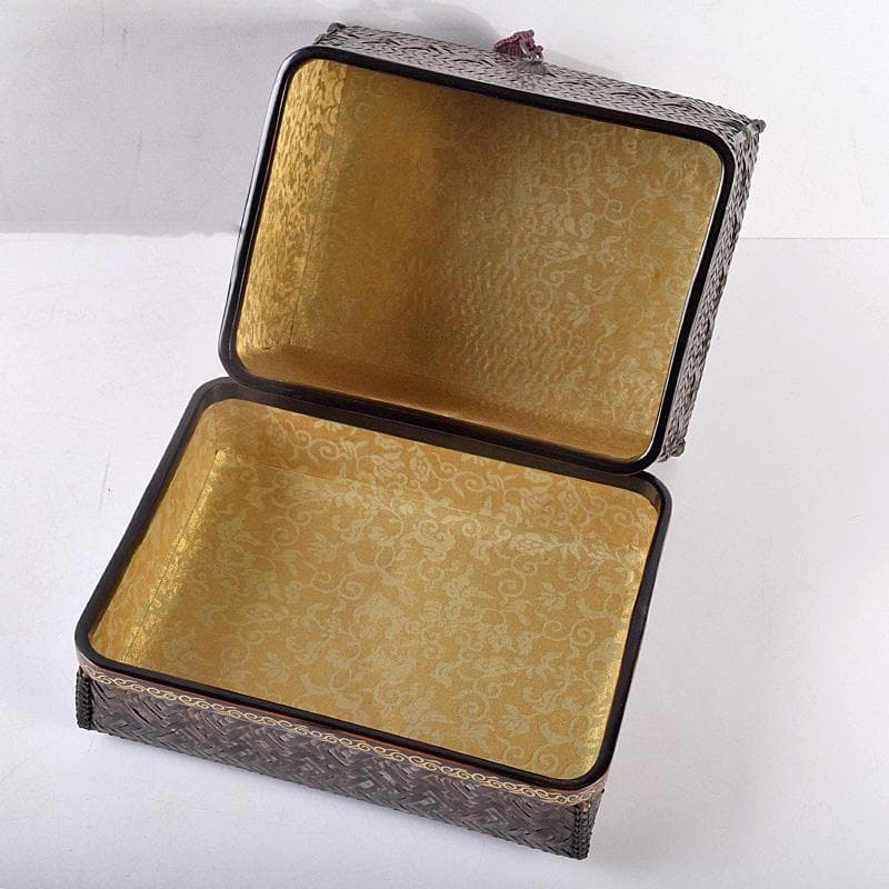 秋峰斉作　御所篭　茶籠　高取八仙作　茶碗など　十一点一式　共箱　G　R8976