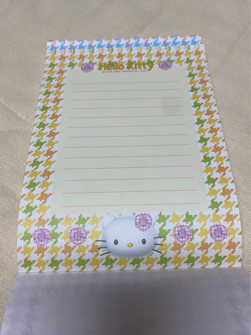☆激レア【平成 平成女児 当時物】ハローキティ レターメモ
