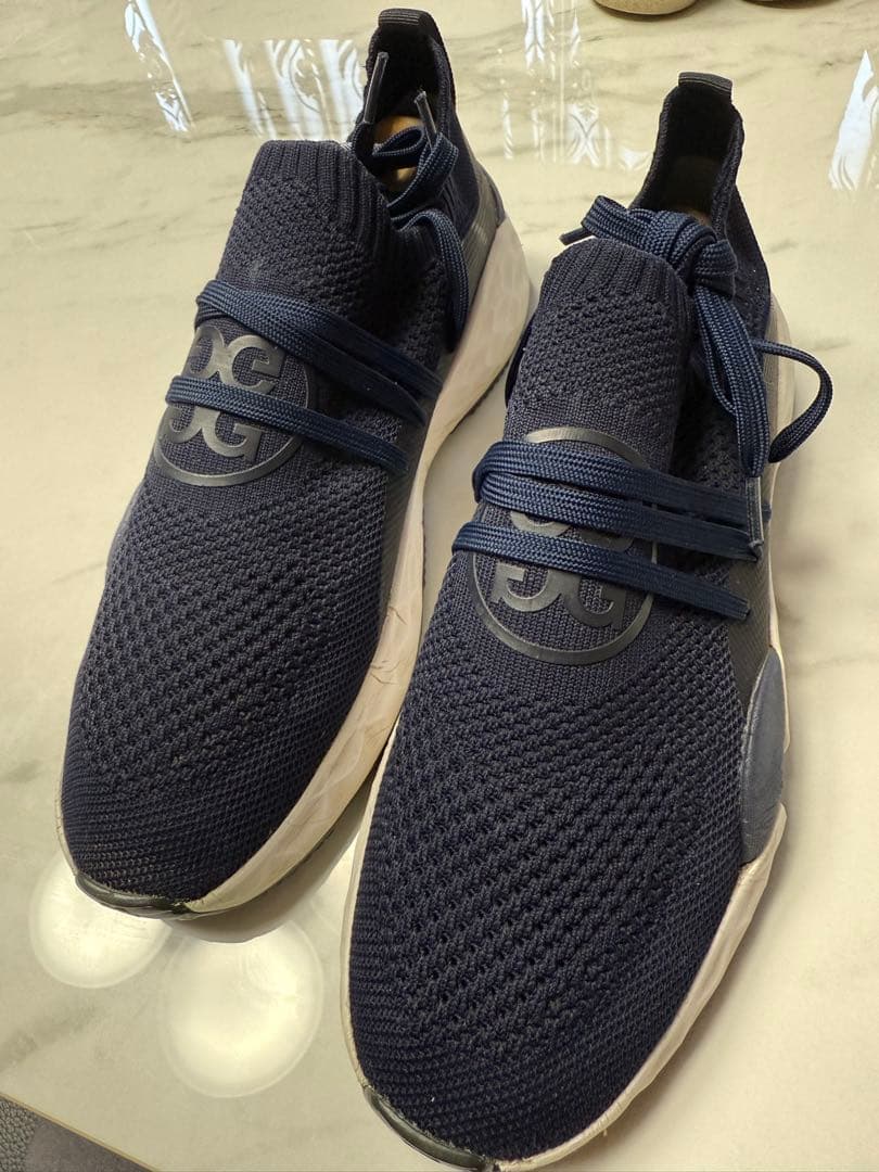 ジーフォア ネイビー ゴルフシューズ