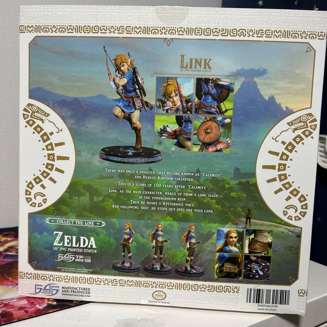 ゼルダの伝説ブレスオブザワイルド　リンク　コレクターズ エディションファースト4