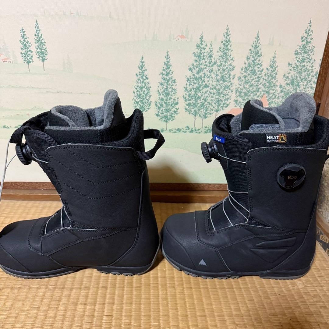 【ほぼ未使用】BURTON 25/26 RULER BOA Wide 26cm