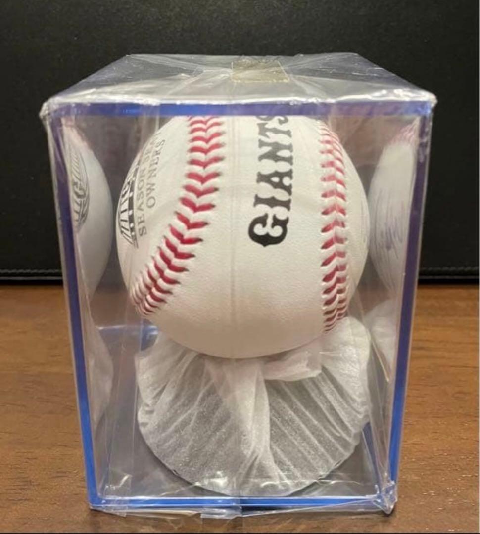 橋本到選手　直筆サインボール ジャイアンツ　シーズンシート　オーナー