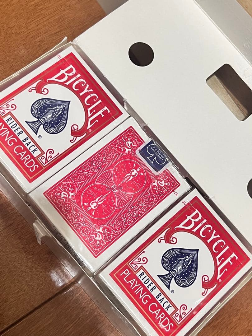 Bicycle Rider Back トランプ 赤　12個　レギュラートランプ