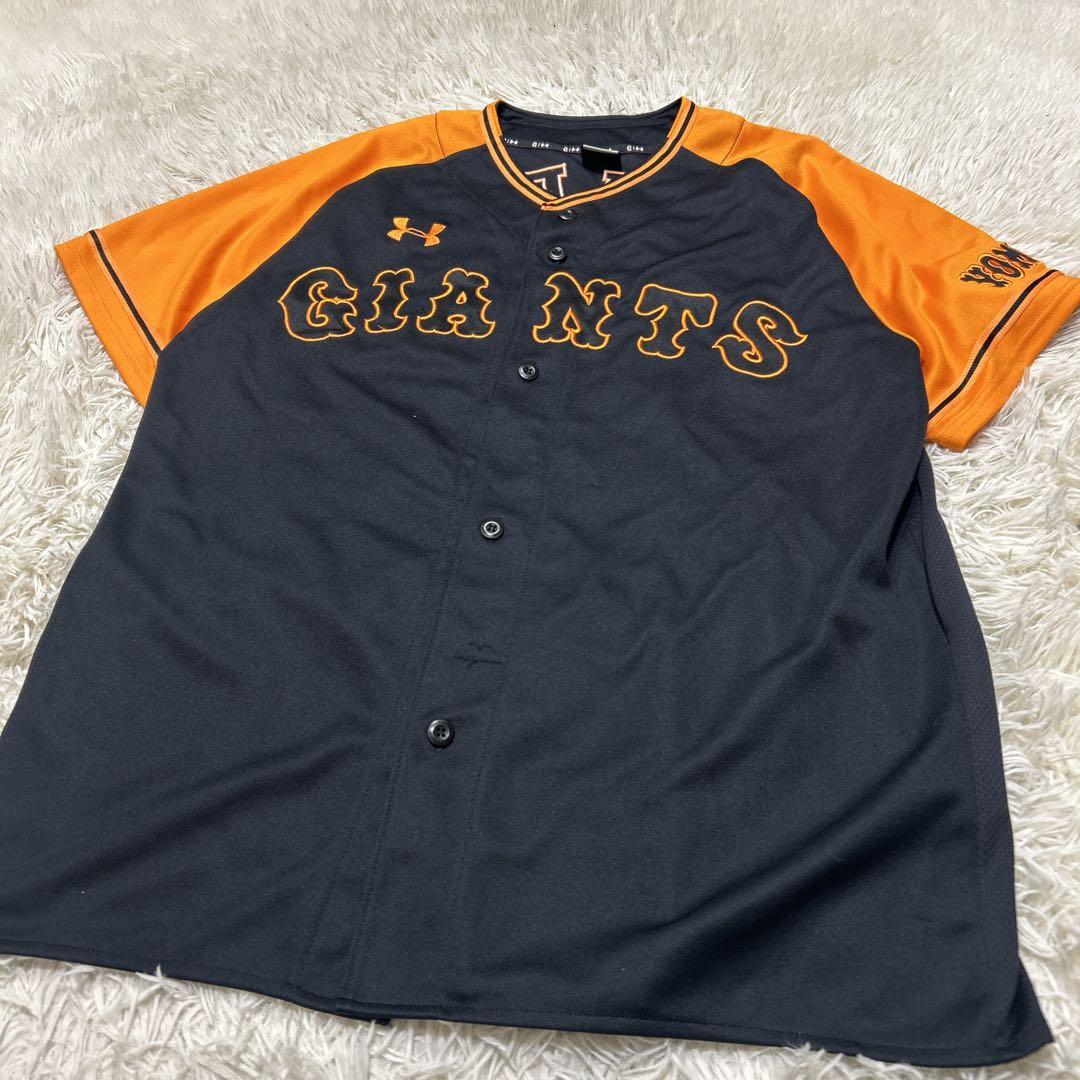 アンダーアーマー　NPB 読売巨人　丸　刺繍　2019橙魂 ユニフォーム　XL