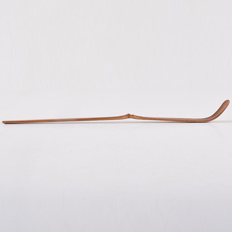 茶道具　黒田正玄下削　即中斎　自作茶杓　銘「四季ノ友」　共筒共箱　M　R8947