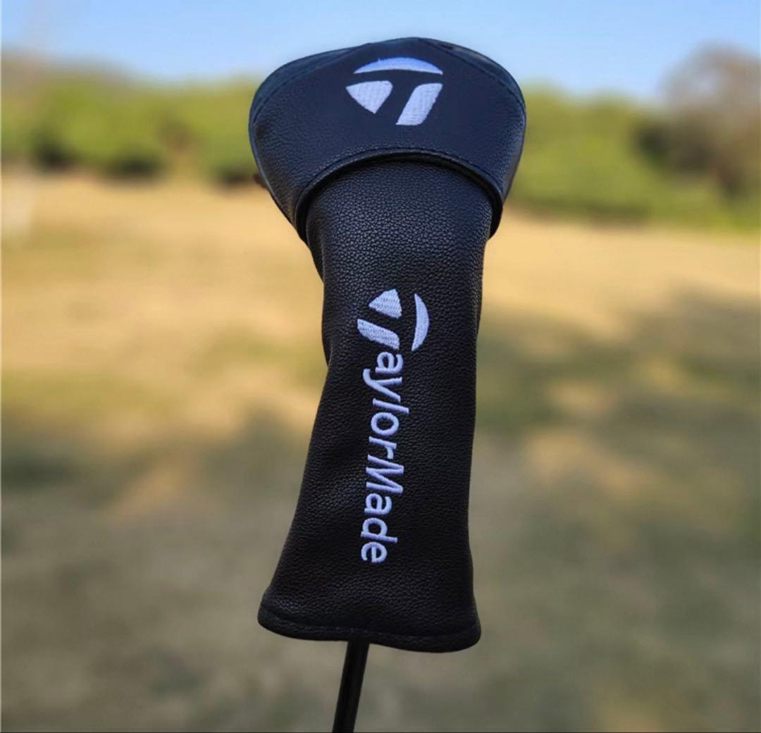 【新製品4点セット】テーラーメイドシンプルユニセックスゴルフクラブカバー 黒色