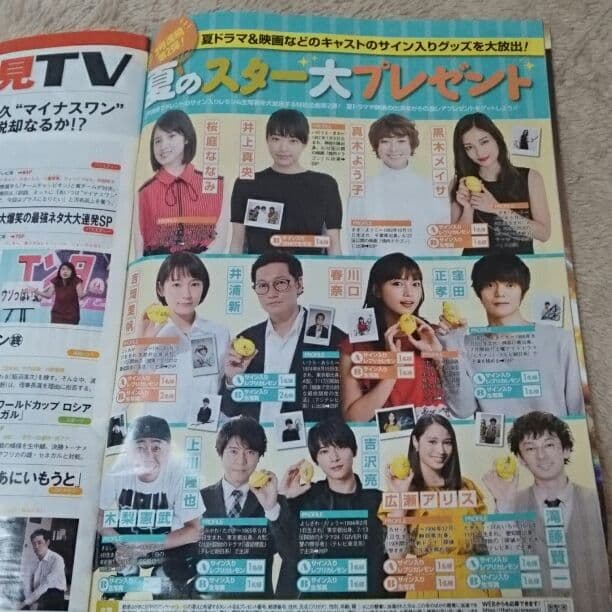 遊助生サイン。ザ、テレビジョン。レプリカレモン半額以上値下げです。