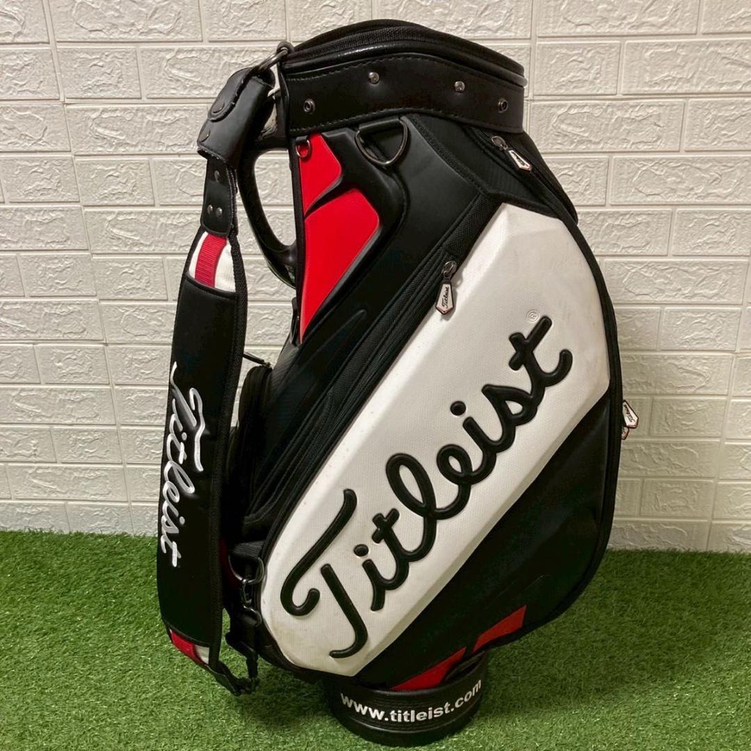 【美品】Titleist タイトリスト　ツアーモデル　キャディバック フード有