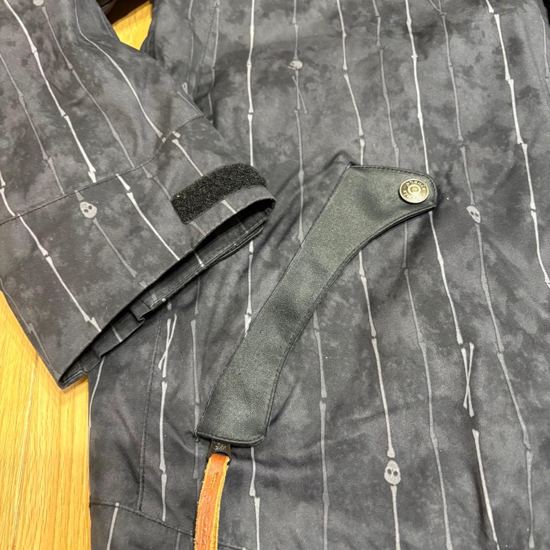 【セットアップ】phenix スキーウェア 上下セット メンズ　L ドクロ　黒