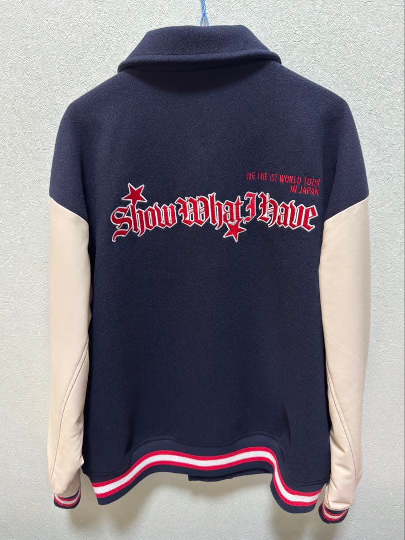 IVE ワルツ スタジャン L サイズ + ワッペンステッカー x6