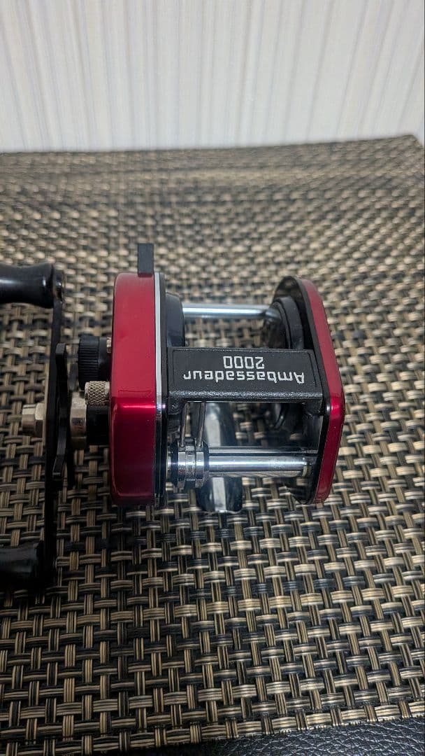 未使用 ABU 2000 レッド アブ 2000 アンバサダー アブガルシア