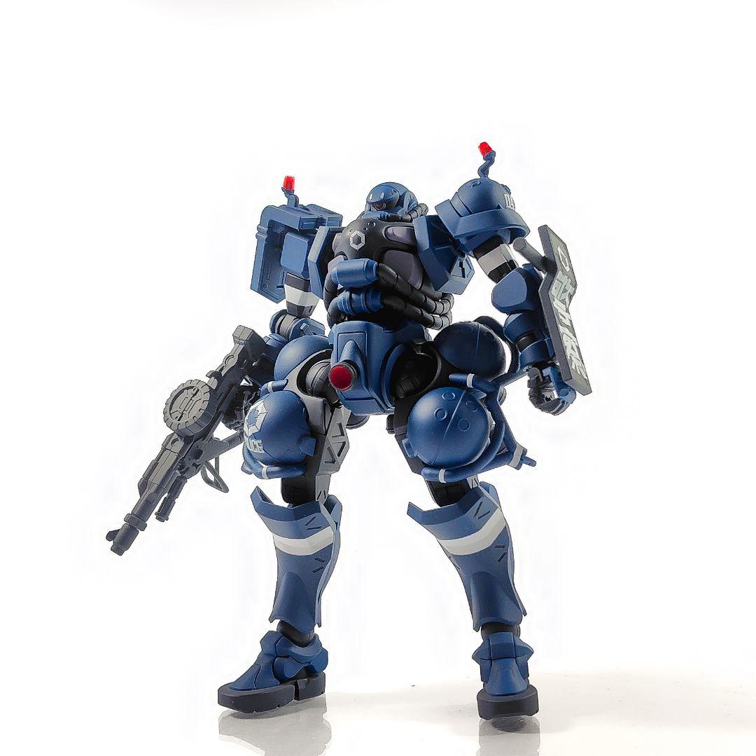 機動戦士ガンダム　ジークアクス　HG1/144 　軍警ザク　塗装完成品