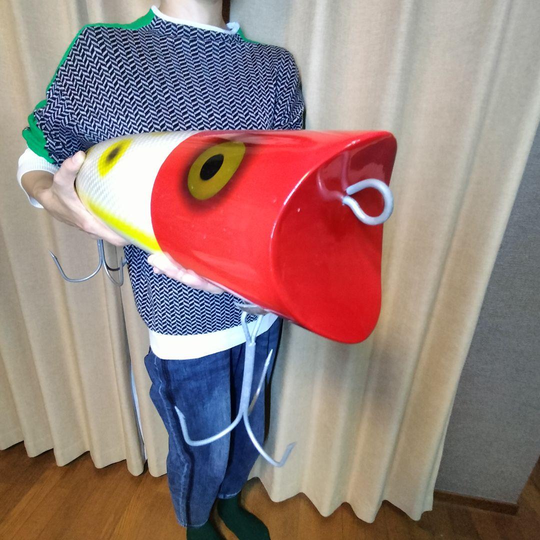 【激レア】HEDDON ヘドン ラッキー13 超デカいルアー　オブジェ