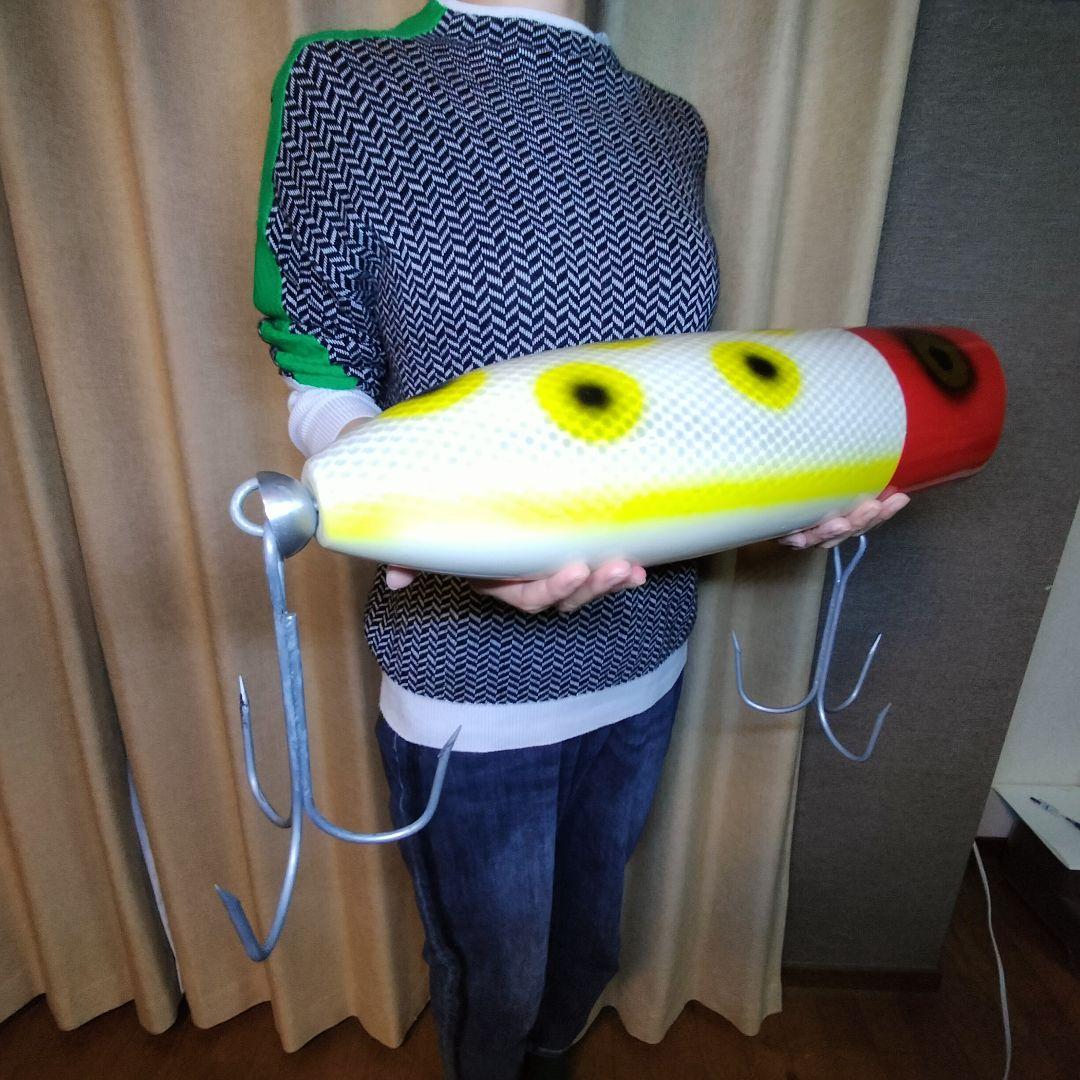 【激レア】HEDDON ヘドン ラッキー13 超デカいルアー　オブジェ