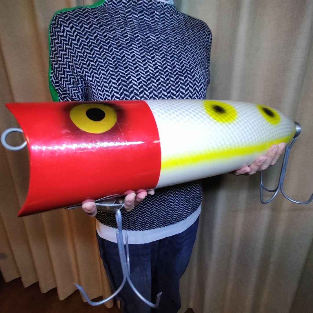 【激レア】HEDDON ヘドン ラッキー13 超デカいルアー　オブジェ