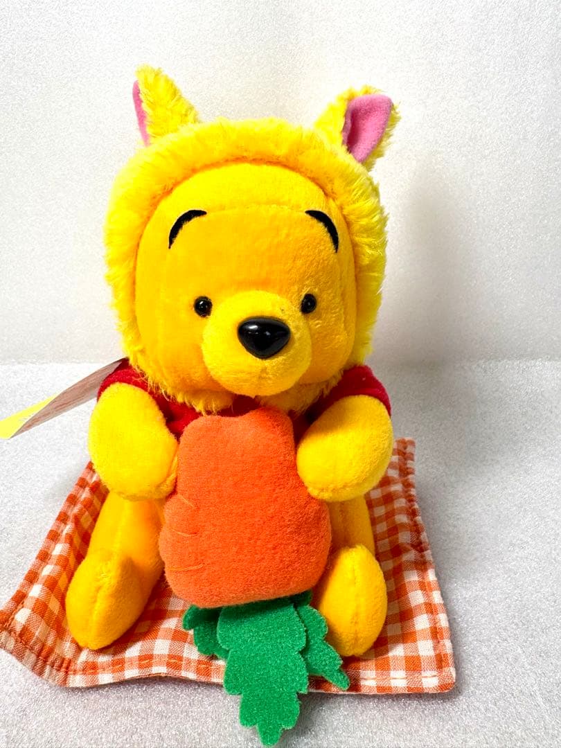 レア　ディズニーストア　くまのプーさん　着ぐるみ　平成レトロ　色　ぬいぐるみ