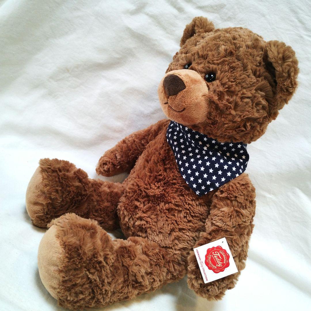 【新品】HERMANN Teddy ふわふわくまのぬいぐるみ 50cm　③