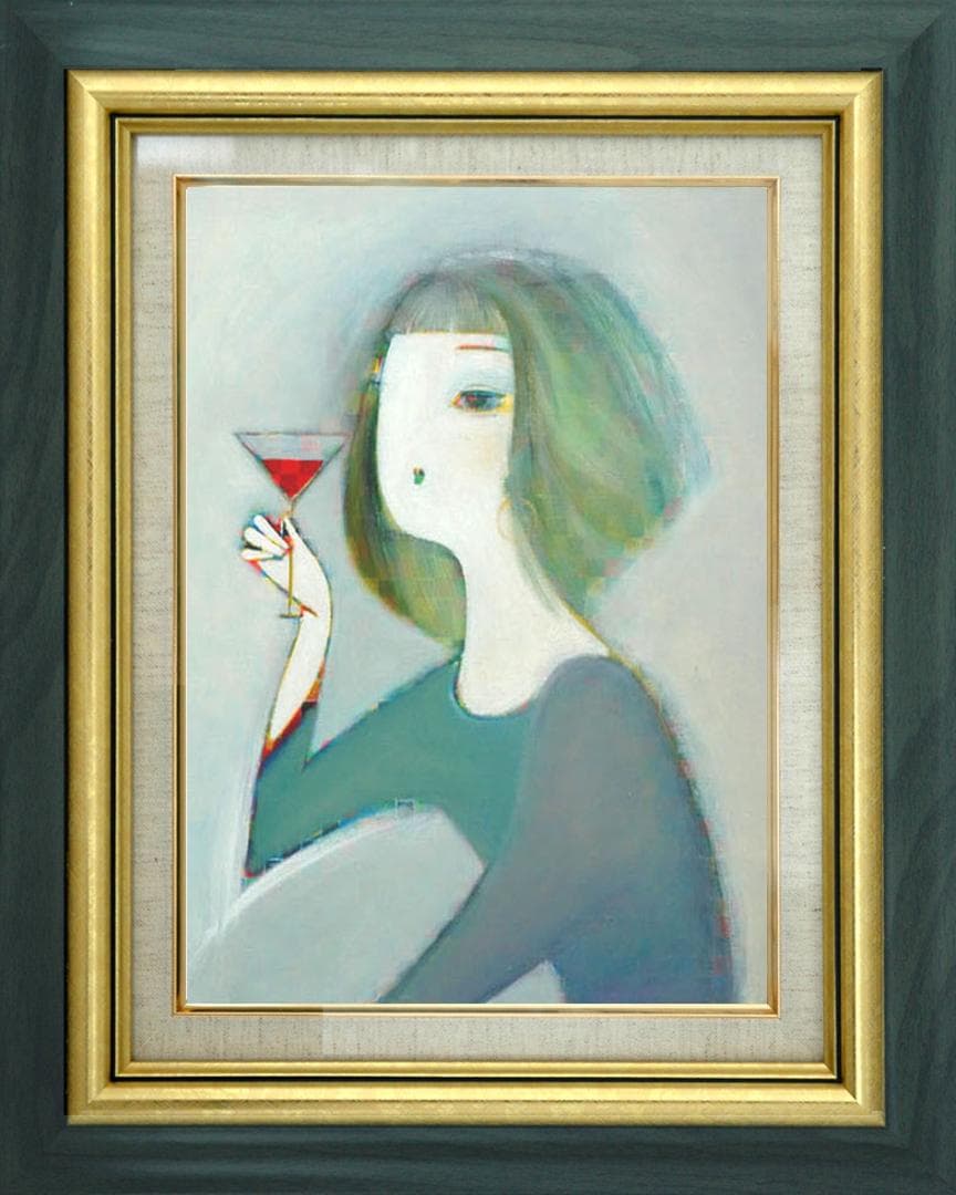 油絵 絵 絵画 インテリア 油絵 F6-050313 人物 女性像