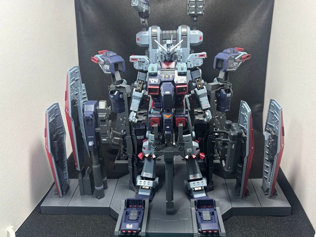 MG フルアーマーガンダム サンダーボルトver. 塗装
