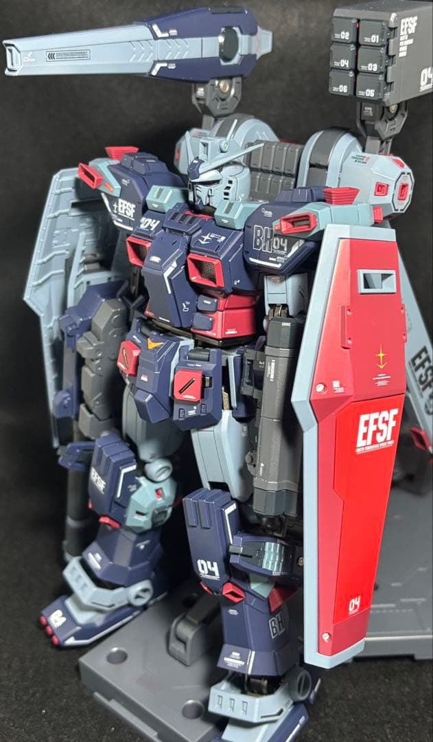 MG フルアーマーガンダム サンダーボルトver. 塗装