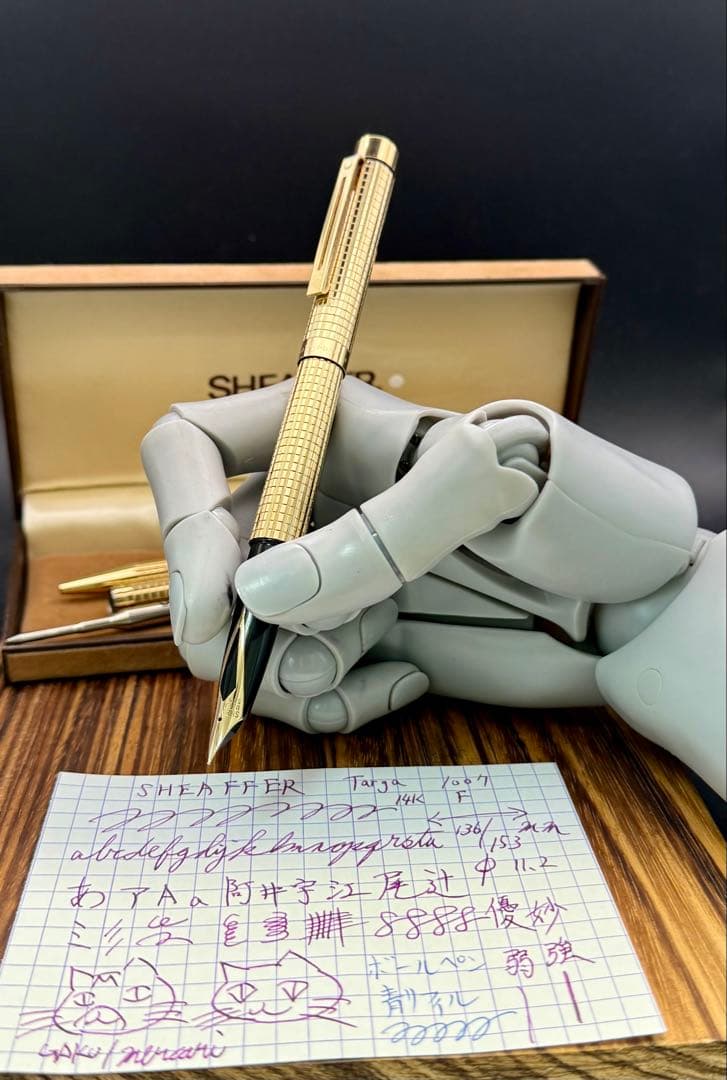 SHEAFFER 万年筆 タルガ 1007 23K G.P ボールペン付