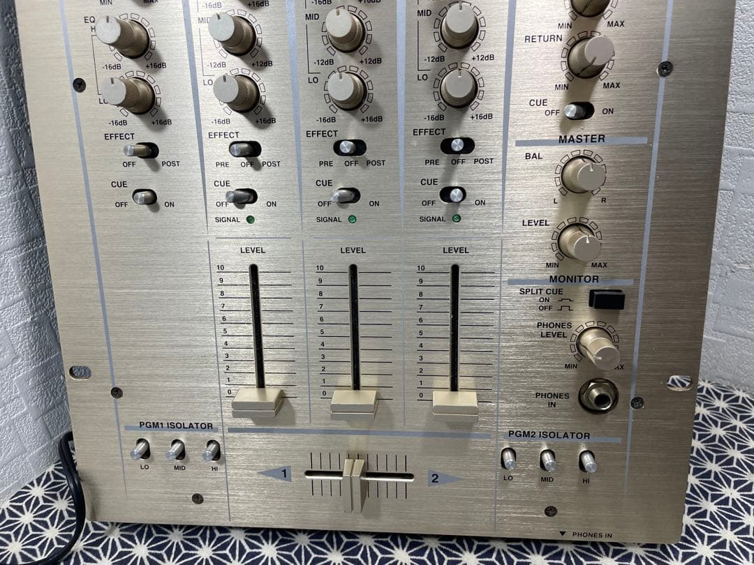 VESTAX ベスタクス　PCV-275 縦横フェーダーメンテナンス