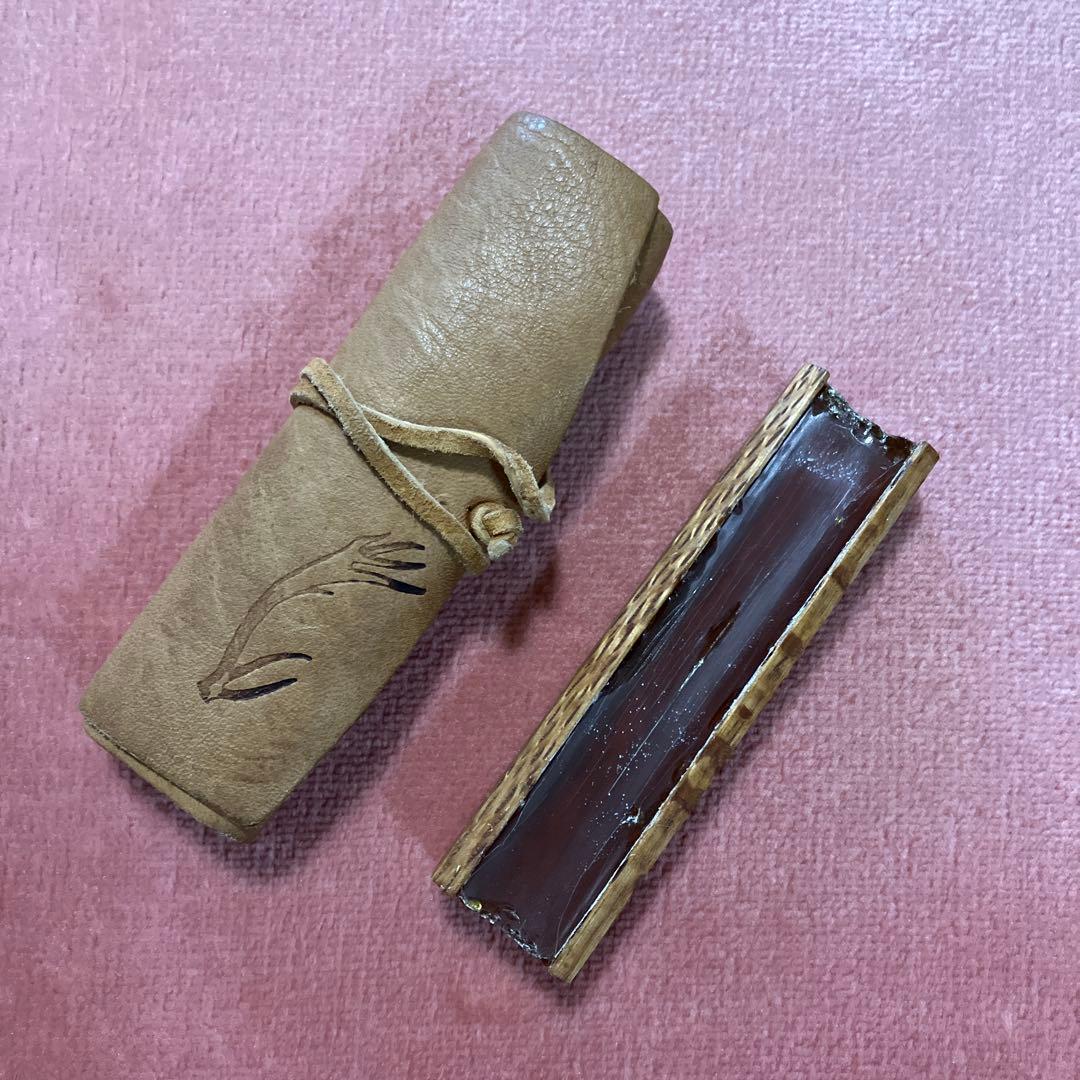 レザーウッドベスポーク チェロ 松脂 クリスプ:サプル 50:50