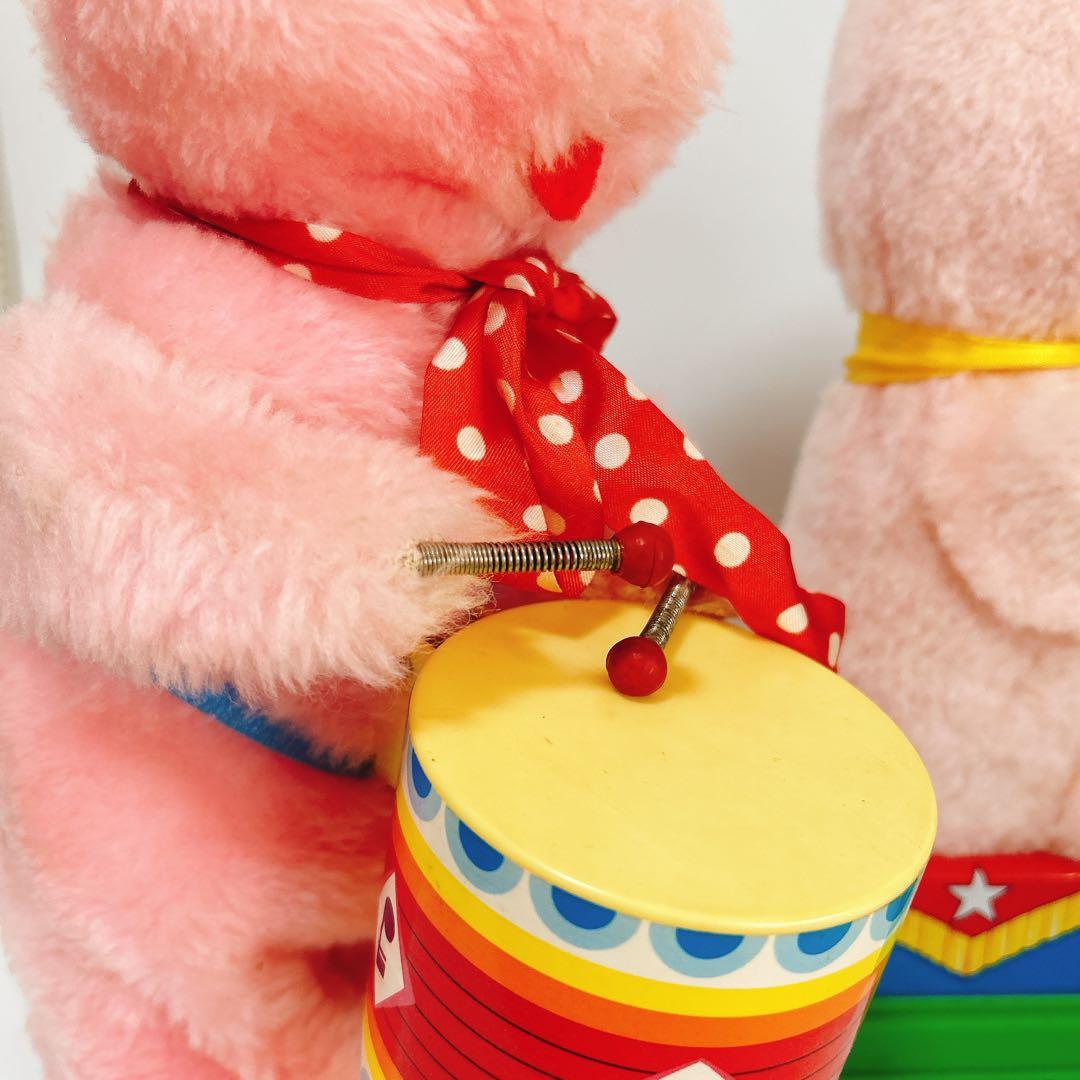 動作確認済み ALPS リズムウサちゃん 昭和レトロ ドラマー