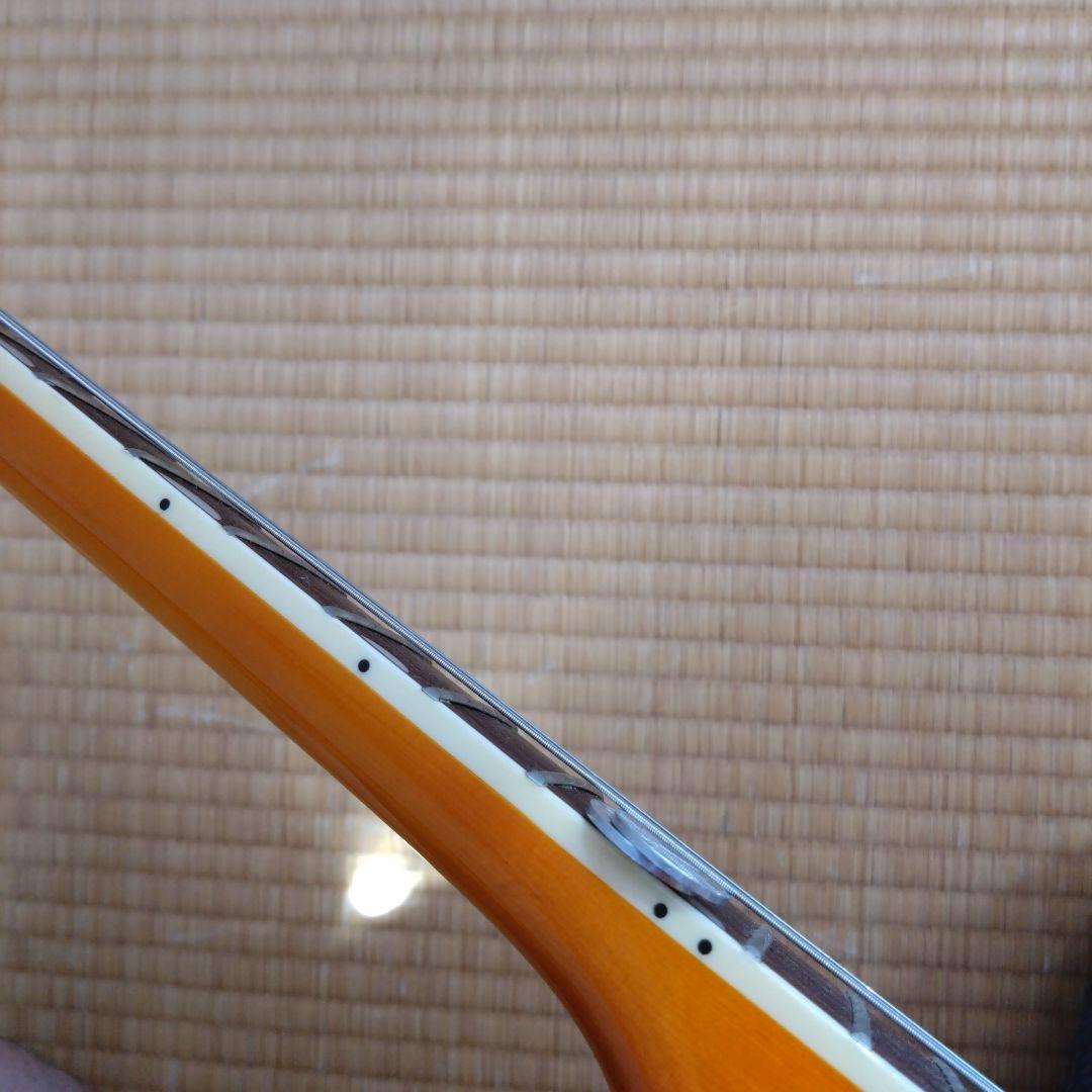 価格交渉ご自由に!オレンジ　フルアコ　ギター