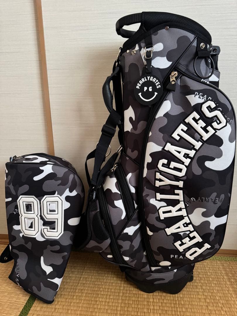 PEARLY GATES カモフラージュ ゴルフ　バッグ　スタンドバッグ　迷彩