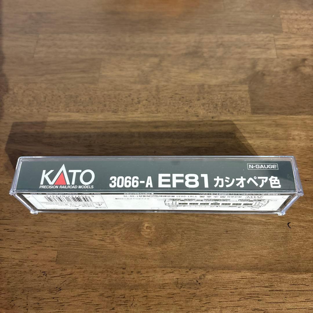 最新ロット　KATO 3066-A EF81 カシオペア色