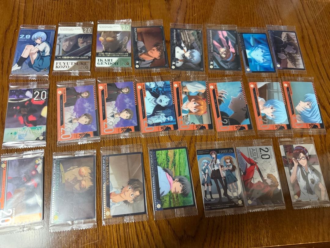 エヴァンゲリオン ウエハースカード 122枚セット 全未開封