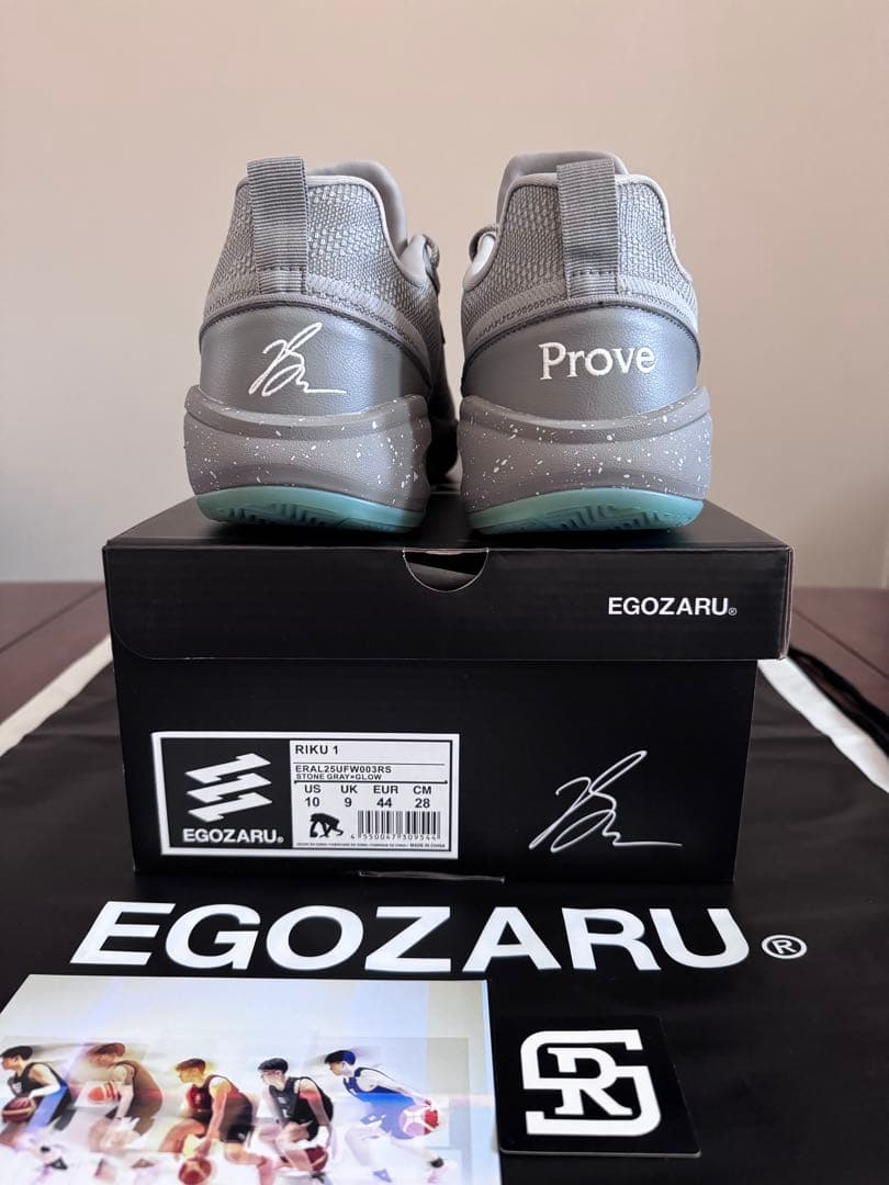 限定特価【新品】EGOZARU RIKU1 STONE GRAY×GLOW