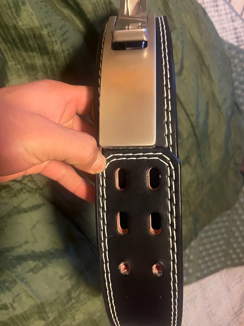 VOLIX トレーニング・パワーベルト 黒/赤