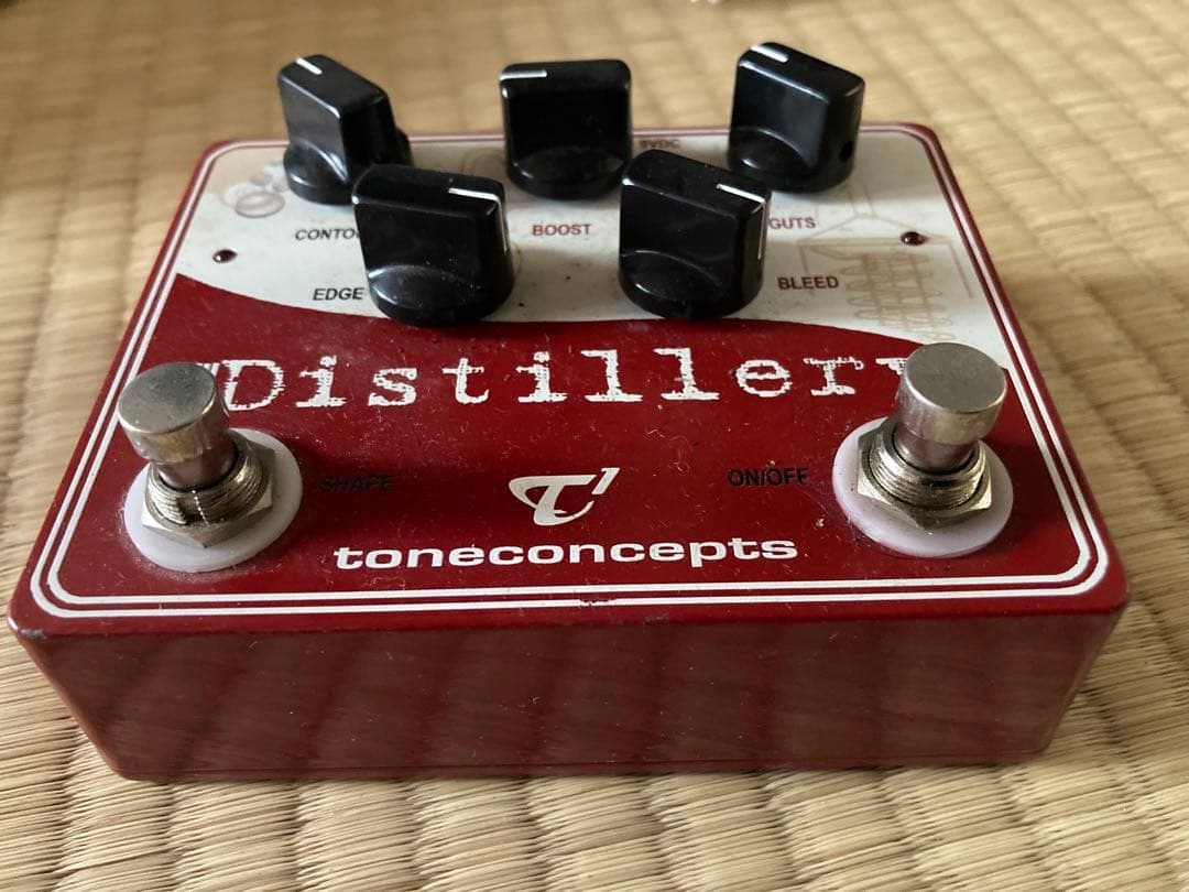 toneconcepts Distilley ギターエフェクター　ブースター