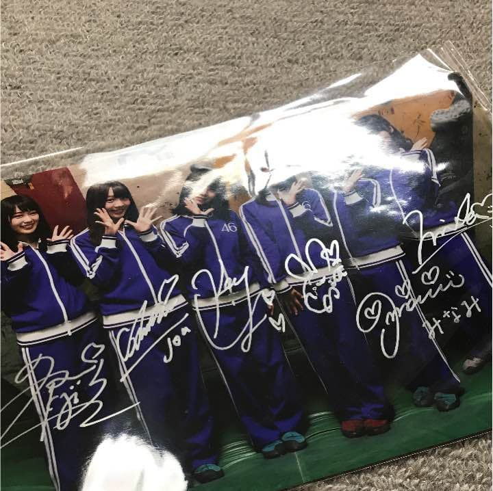 【値下げ！】乃木坂46 のぎえいご 直筆サイン入りロケ写真